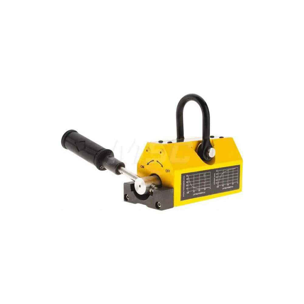 Gibraltar 1PLM-100-G Lifting Magnet: 250 lb Limit 1 Pole