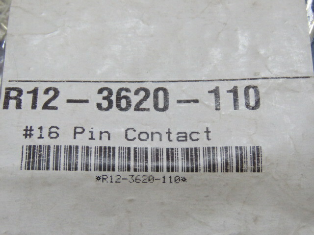 SPACECRAFT R12-3620-110 Qty of 20 per Lot MIL-DTL-5015 PIN F80 CRIMP CONTACTS;