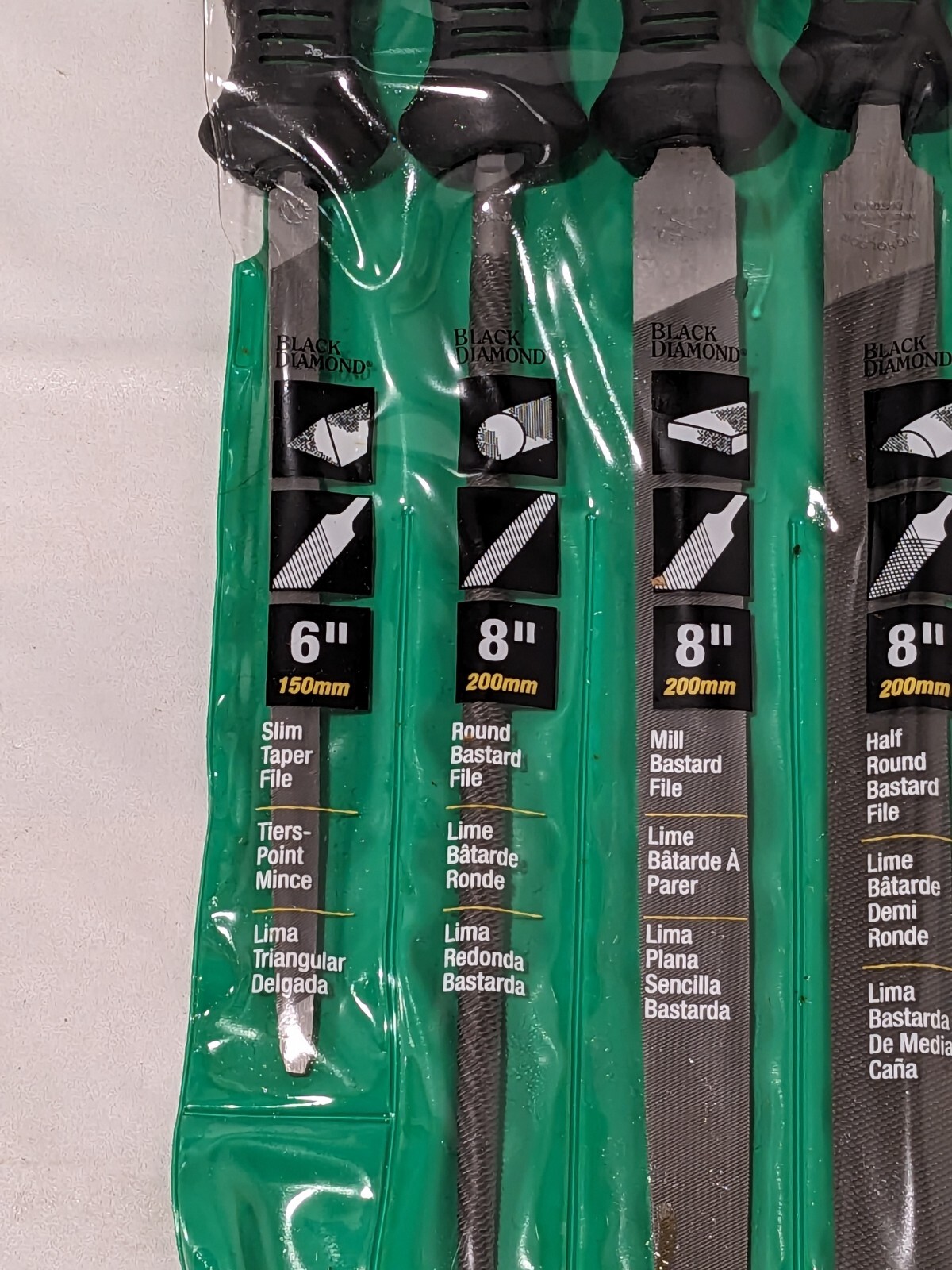 Nicholson 5 Piece 6″, 8″ & 10″ Anniversary File Set W/Ergonomic Handles 22150HI