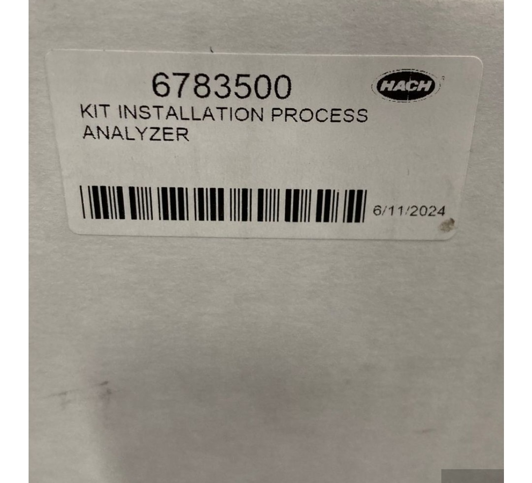 Hach 6783500 Installation Kit For 5500sc Silica/Phosphate Analyzers