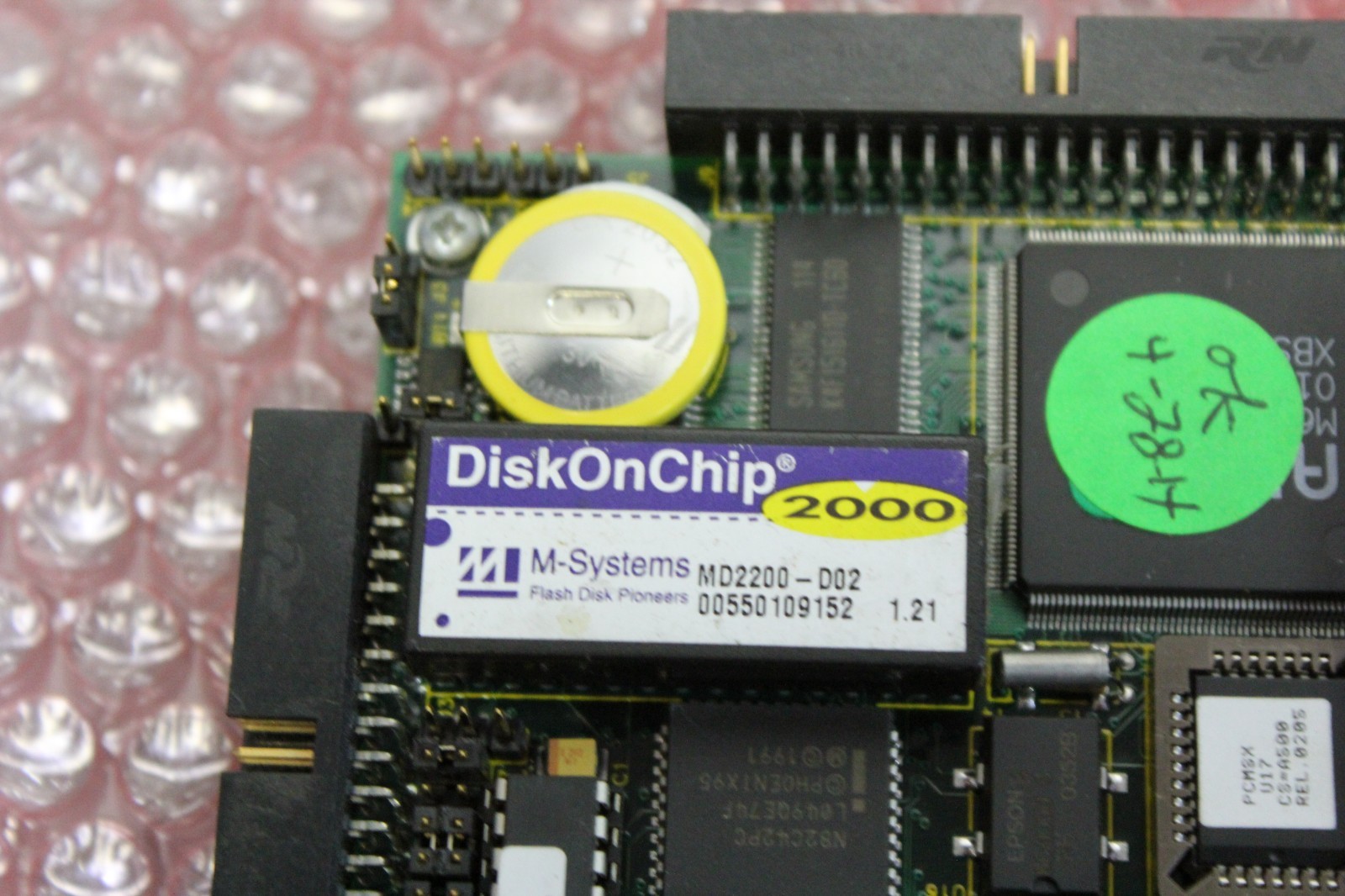 WINSYSTEMS EMBEDDED SINGLE BOARD COMPUTER 33MHz 386SX PC/104 SBC PCM-SX-33-8M-ST