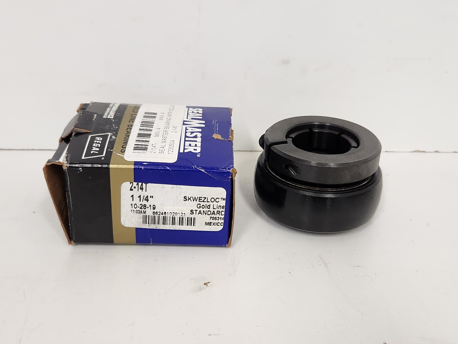 NEW OLD STOCK! SEALMASTER GOLD LINE 1-1/4″ BALLBEARING INSERT 2-14T