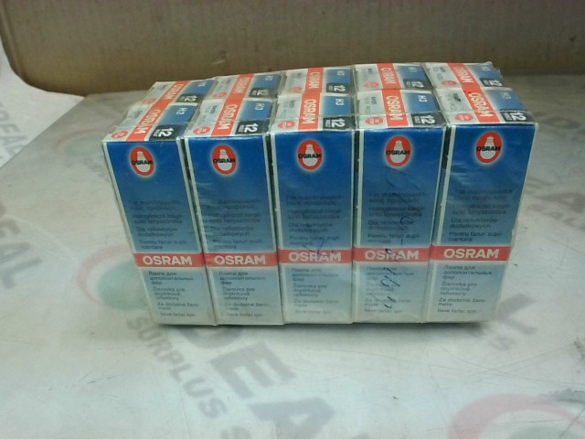 Osram 64151 H3 Halogen Bulb 12V 55W PK22s (10 PCS) – Factory Sealed