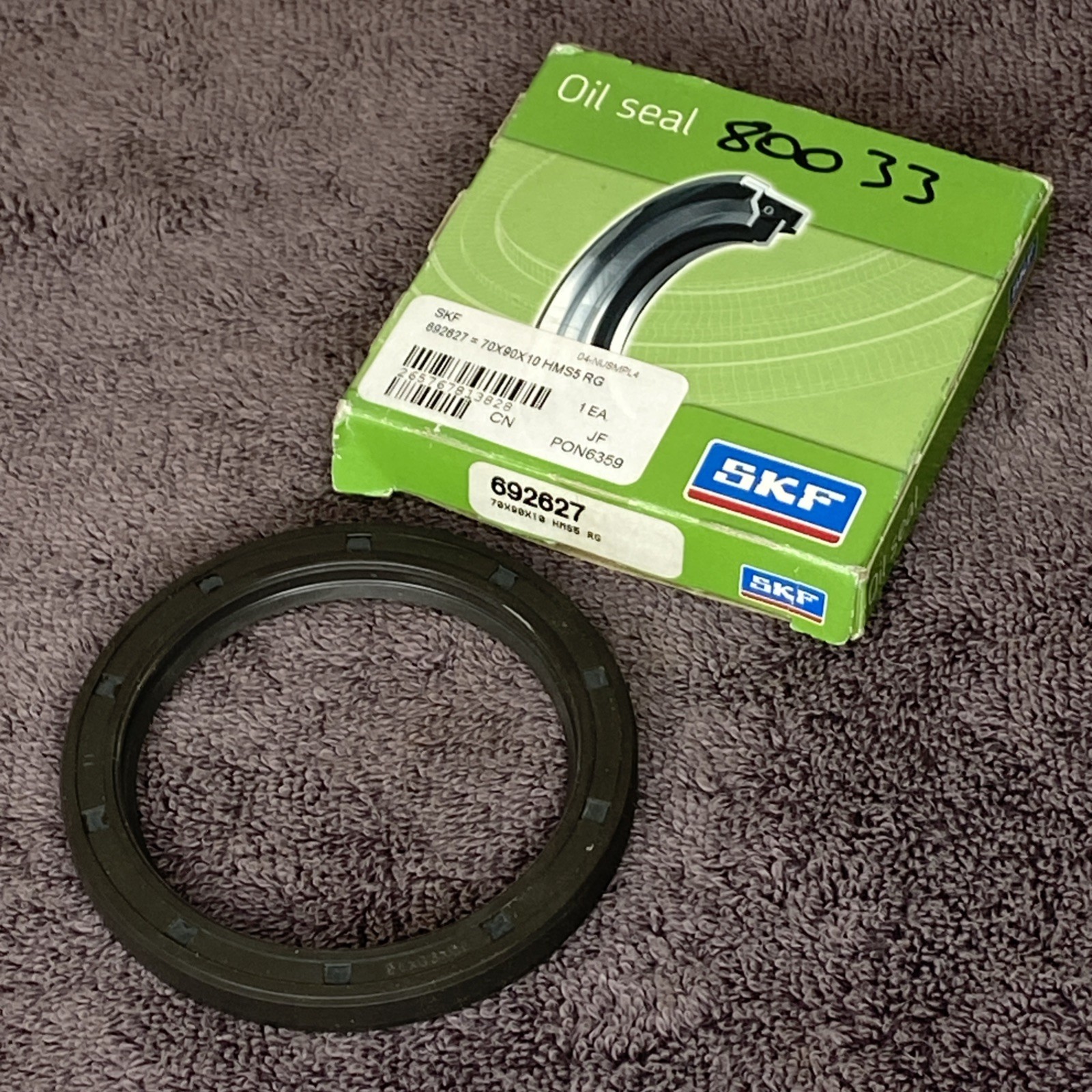 SKF 692627 Oil Seal 70X90X10 HMS5 RG New Old Stock New In Box
