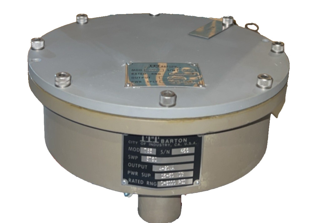 ITT BARTON MODEL 763 DIFFERENTIAL PRESSURE TRANSMITTER
