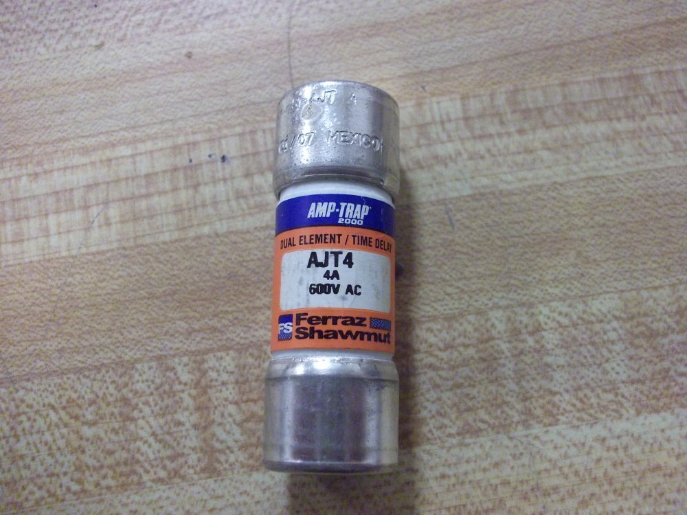 Gould Shawmut Ferraz Mersen AJT-4 Fuse Cross Ref 4TAP3 (Pack of 2)