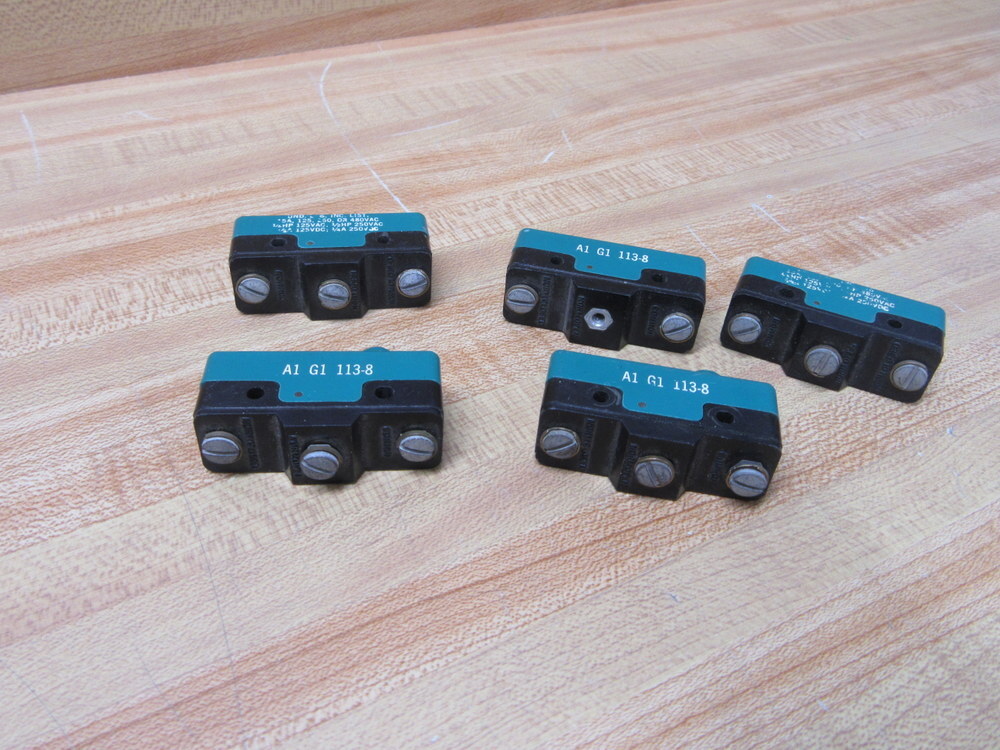 Potter & Brumfield A1 G1 113-8 Switch A1G11138 (Pack of 5)