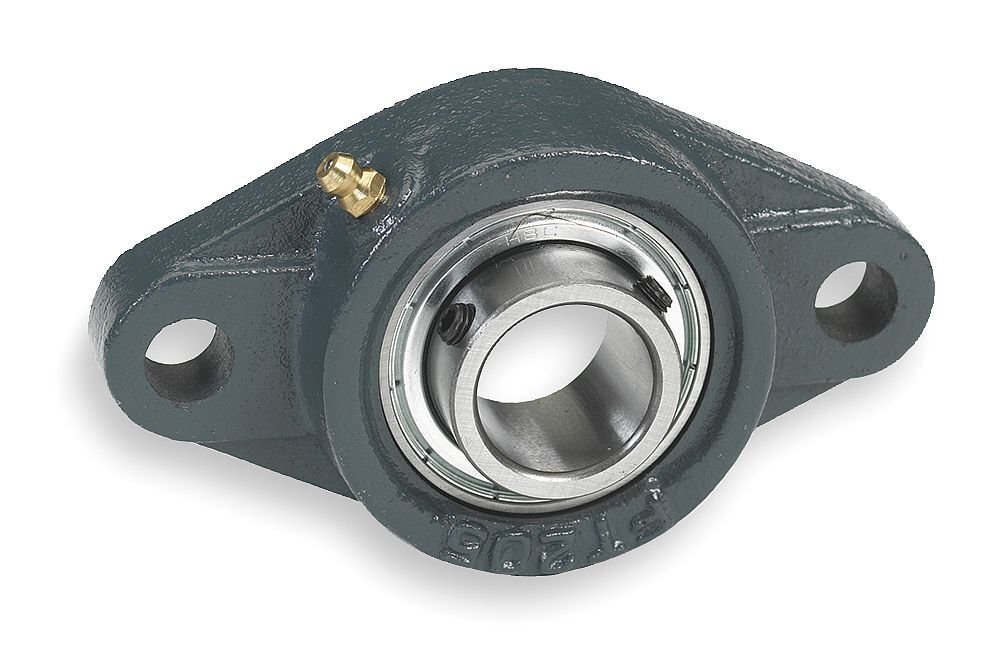 Flange Bearing, 2-Bolt, Ball, 1-15/16″ Bore