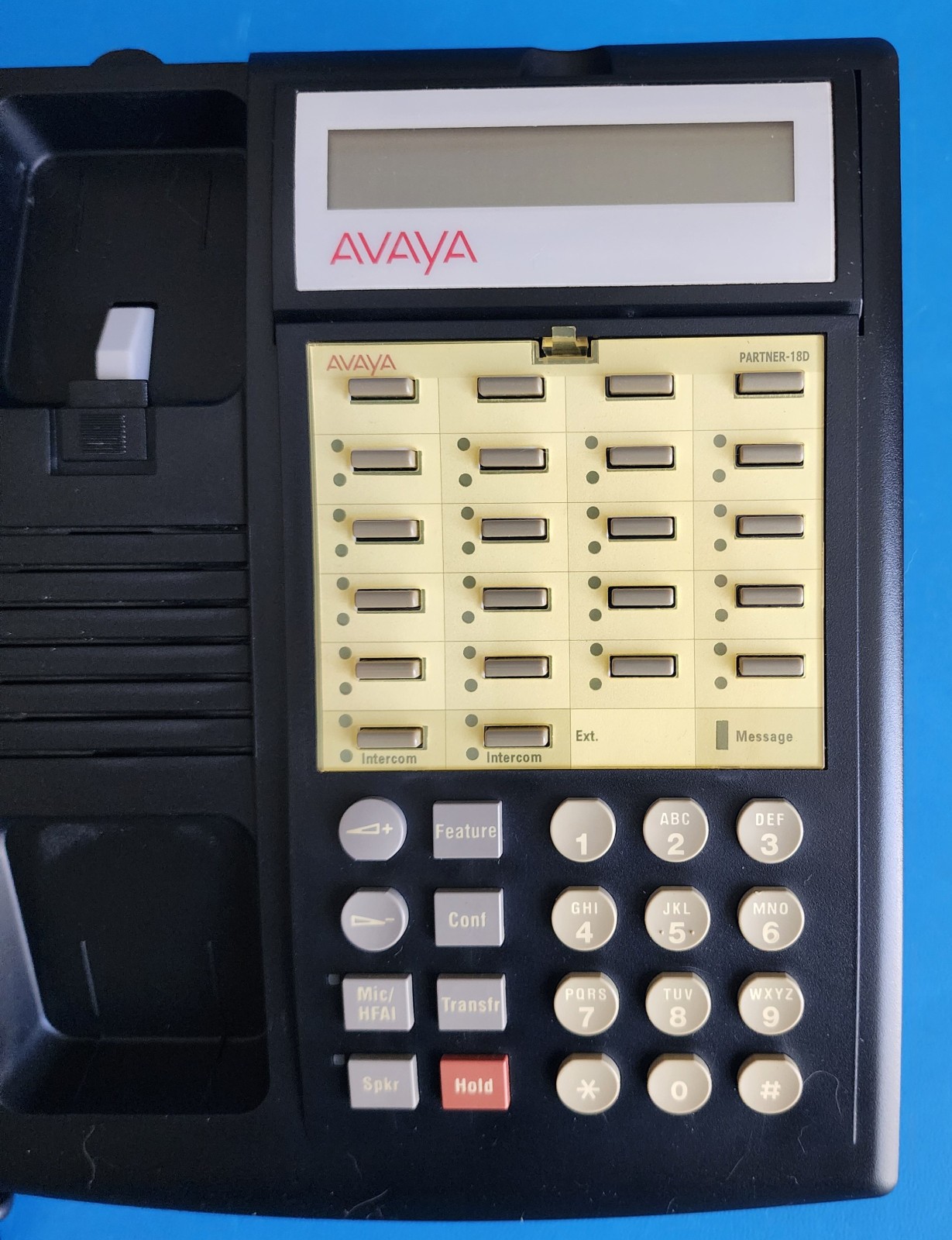 Avaya Lucent Partner 18D 108883257R Black Business Telephone With Base