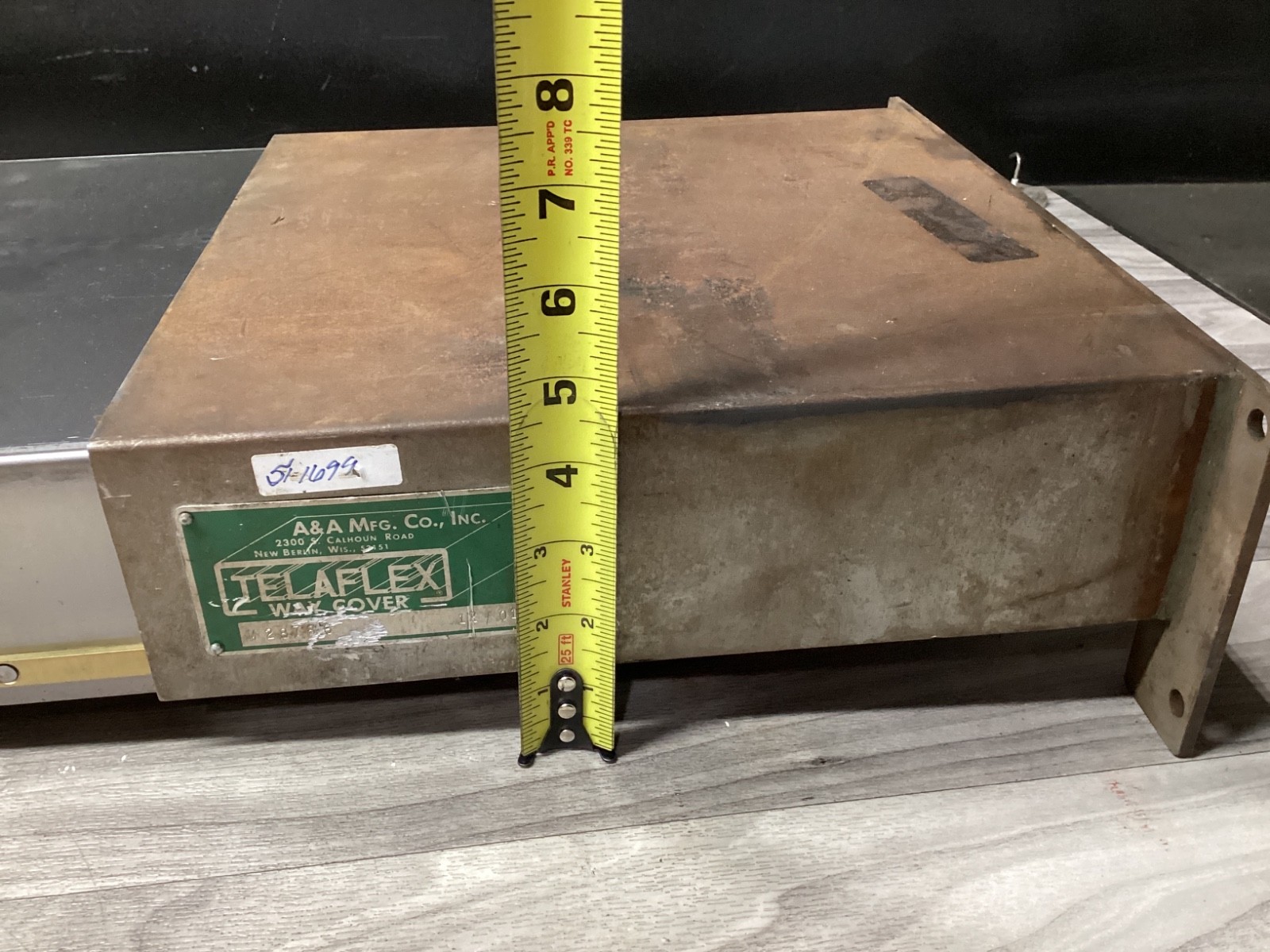 A&A Mfg. TELAFLEX M28786 WAY COVER #114D125PR5*SI