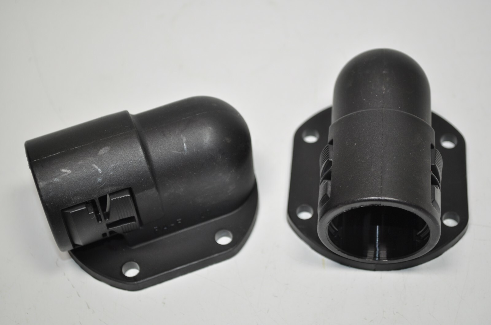 Lot of 2 REIKU 29mm NW Black Polyamide 90° Elbow Flange w/o Gasket