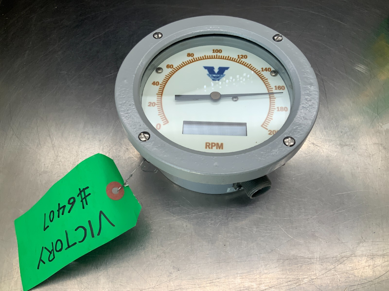 Can Global Victory 6047 RPM Gauge 0-200