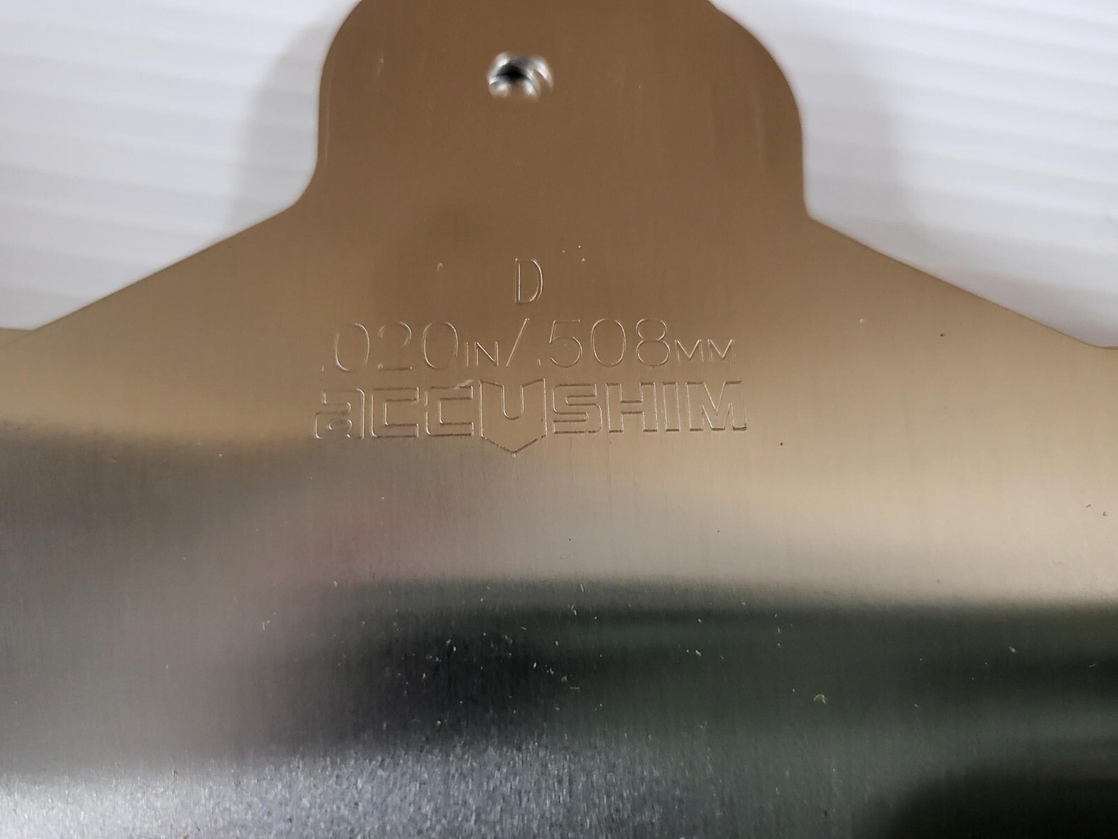 Accushim Size D .020″ / .508mm Stainless Steel Shims Lot of 40