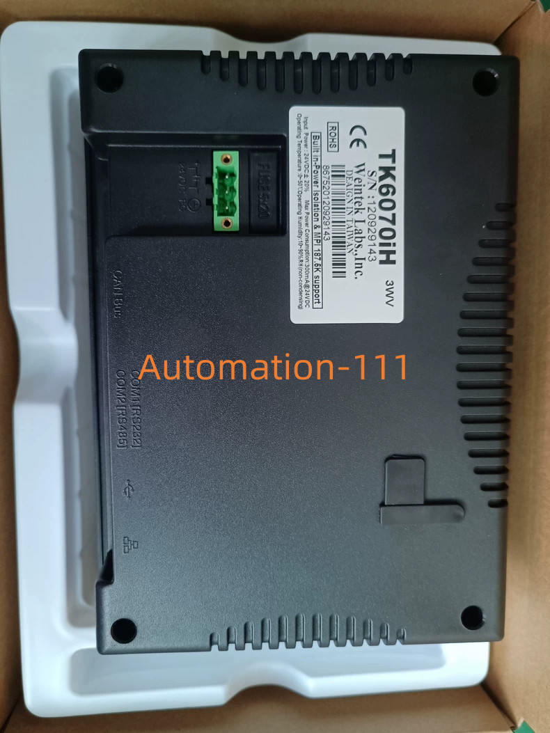 1PC NEW WEINVIEW MT6070IH 2EV HMI TOUCH SCREEN Spot Goods 1-Year Warranty