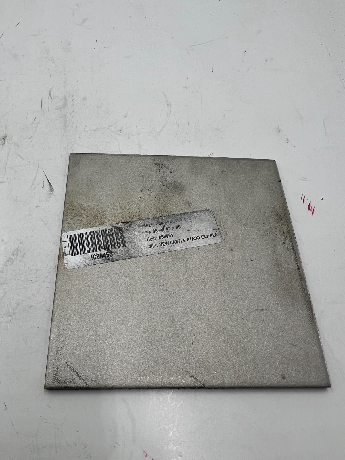 McMaster Carr Multipurpose 304 Stainless Steel Sheet 240-2308 DIC89455