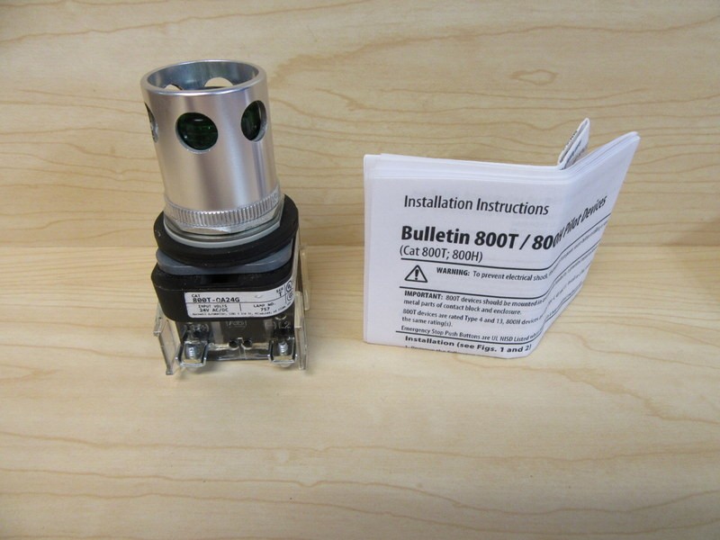 Allen Bradley 800T-QA24G Push Button Switch (Pack of 3)