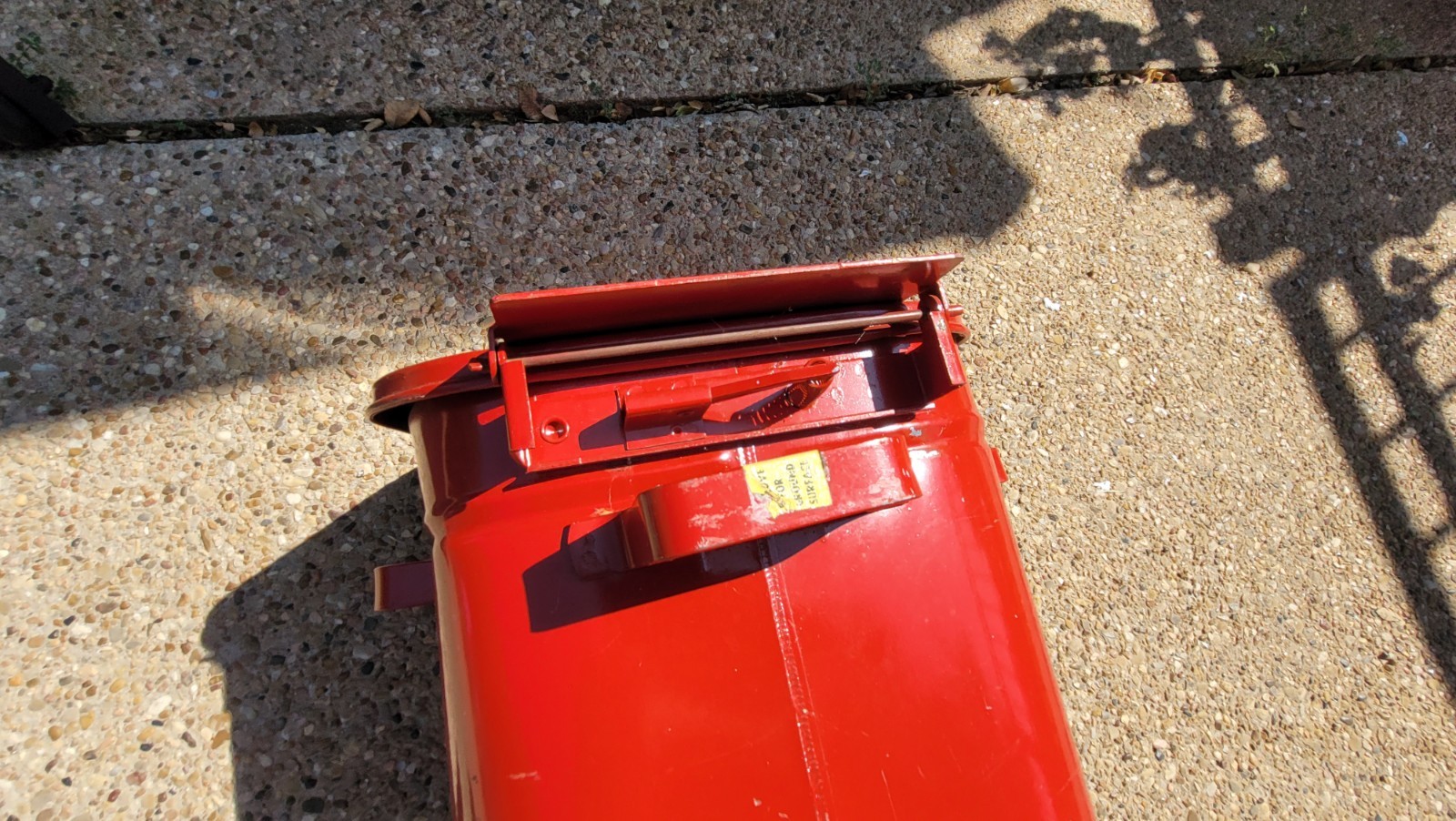 Protectoseal Chicago 1415E – Red Fire Can – Vintage