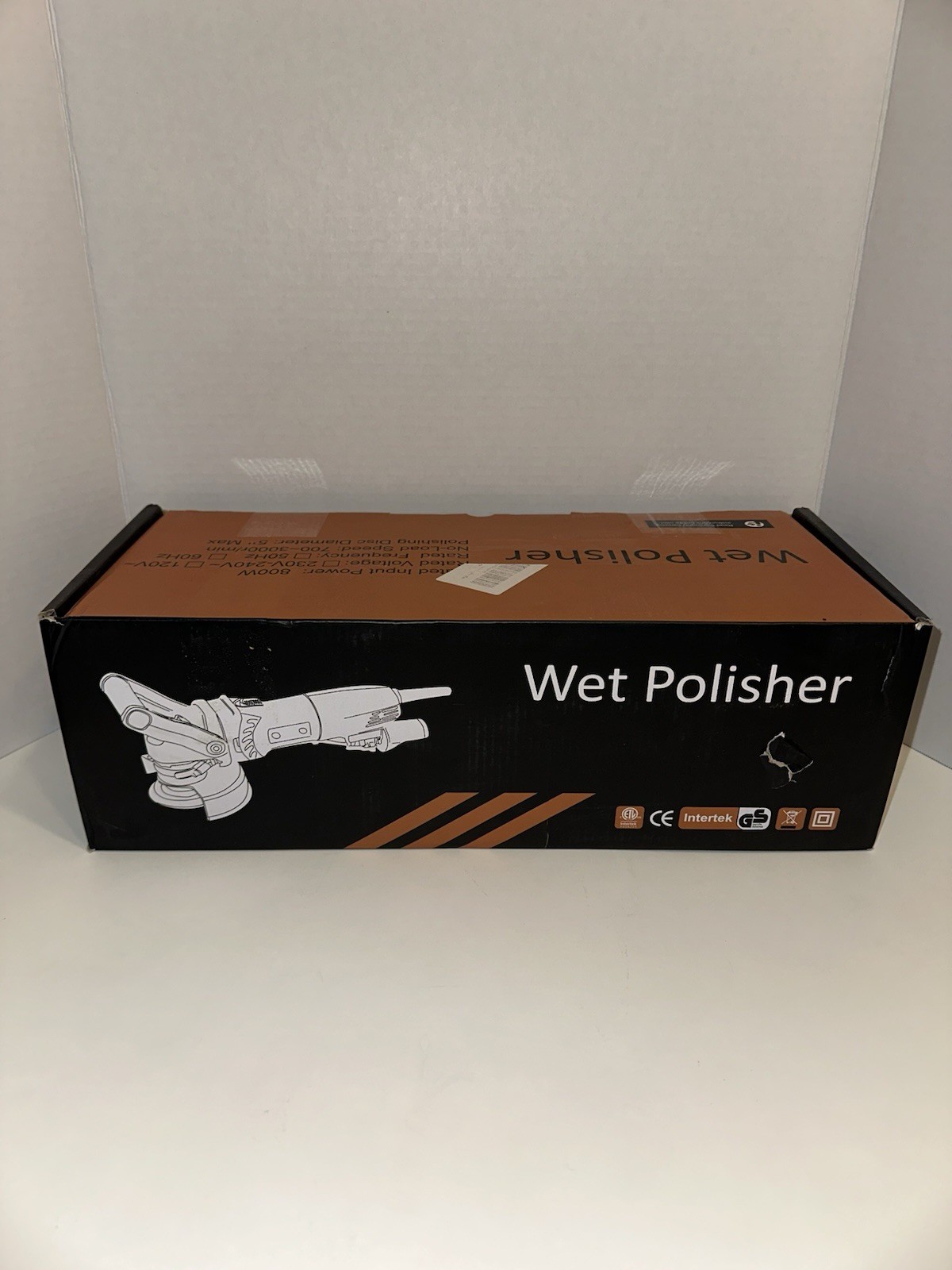 Wet Stone Polisher 4-Inch 800W Electric Granite Marble Polisher Wet Inject