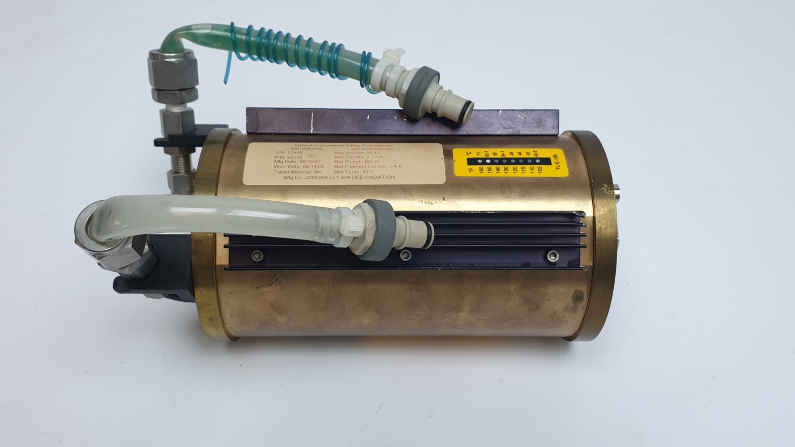 Oxford Instruments X-Ray Tube Model 83223 – 100W, 50kV, Mo Target
