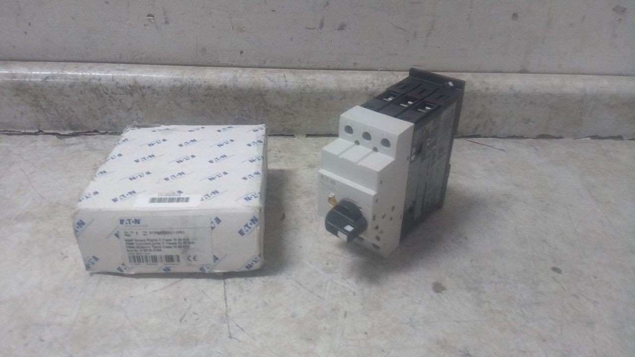 Eaton XTPR063DC1 600VAC 3-Pole Three Phase Manual Motor Protector