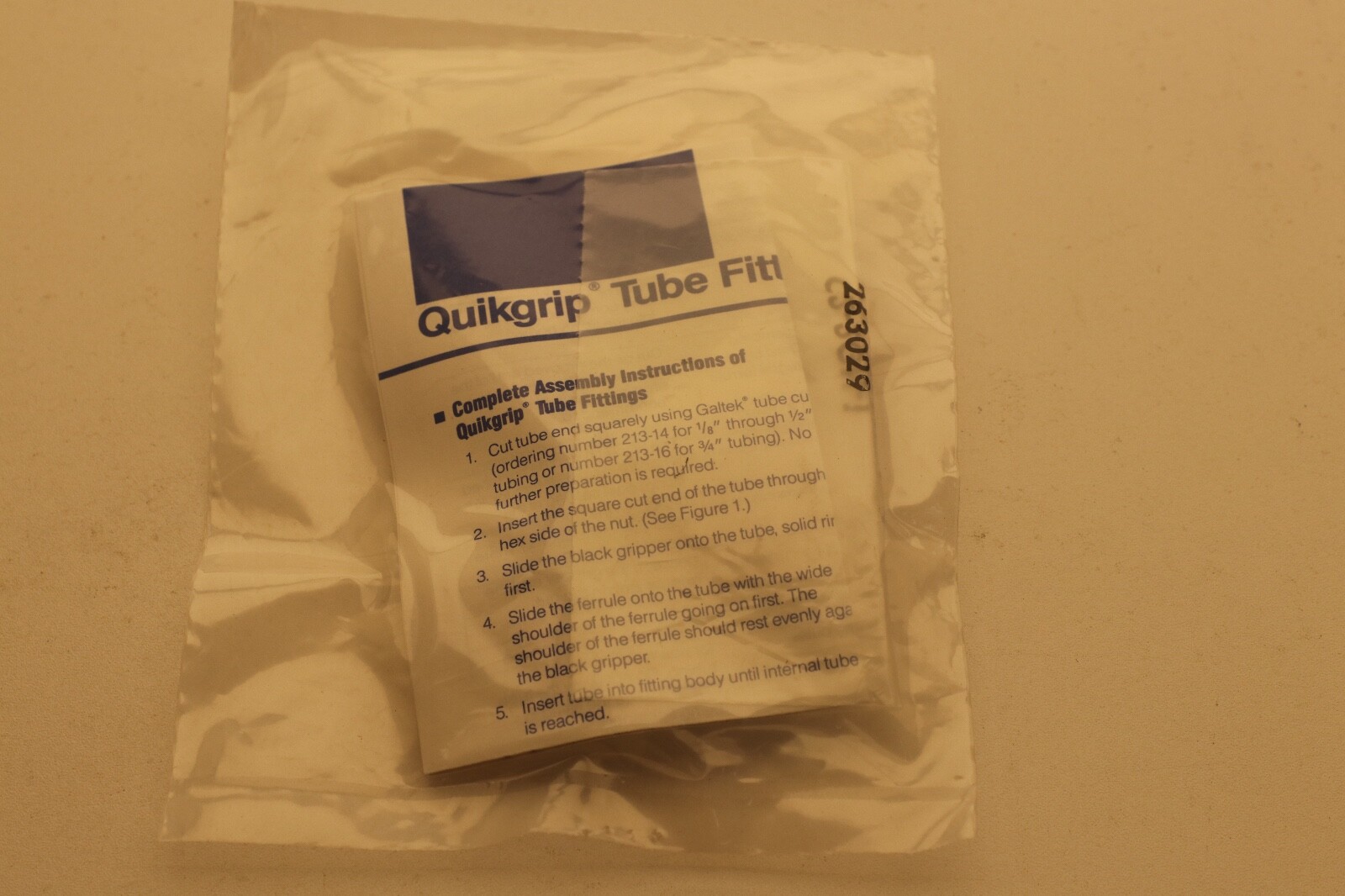 Fluoroware Entegris. c2-2gn-1 1/8″ quikgrip