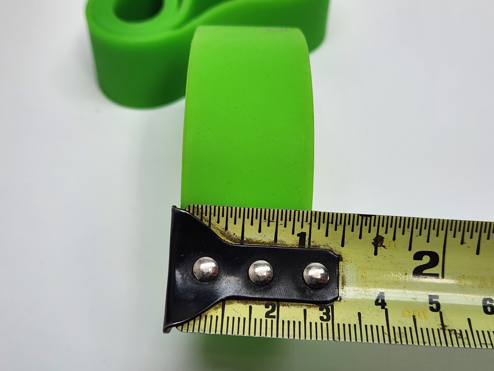 5 pcs! GREEN 4″ Long x 1″ Wide x 5/64″ Thick – Rubber Silicon Band Color Coding