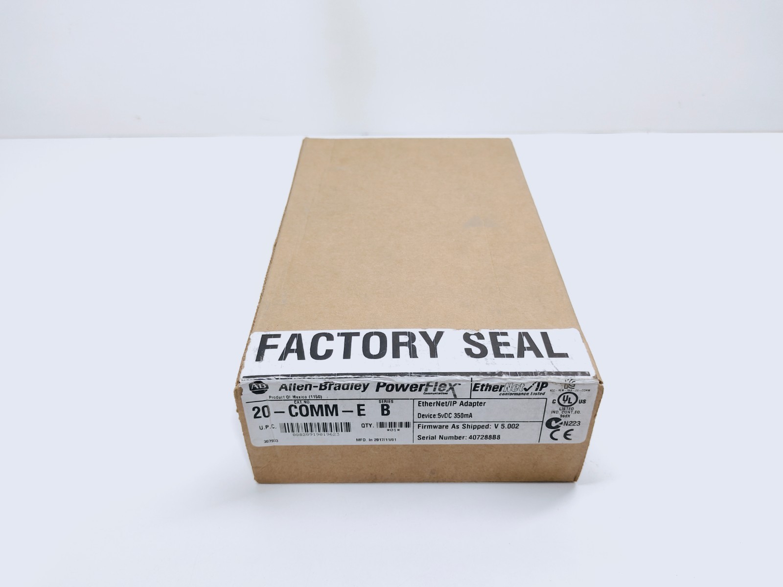 Allen Bradley 20-COMM-E Ethernet / IP Adaptor