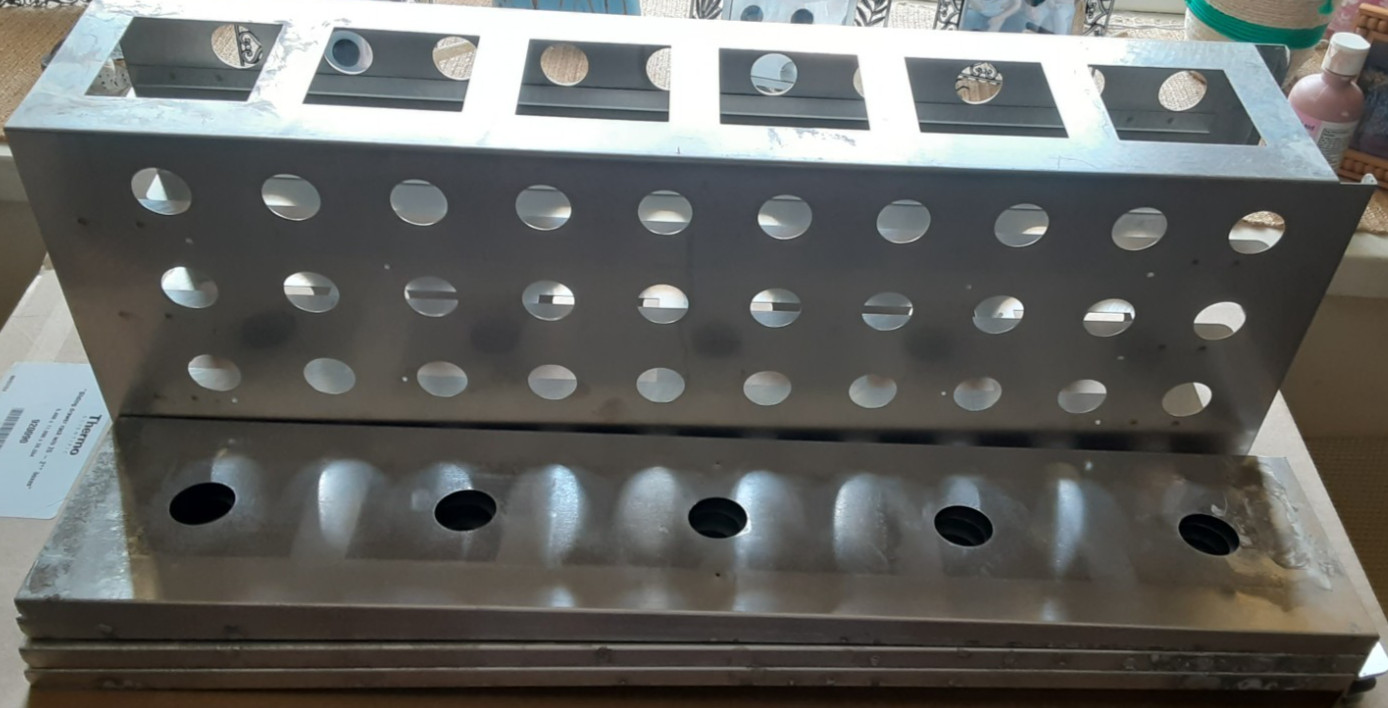 Thermo Scientific Freezer Rack w 5 Sliding Shelves Holds 25 Boxes 19200 G2U