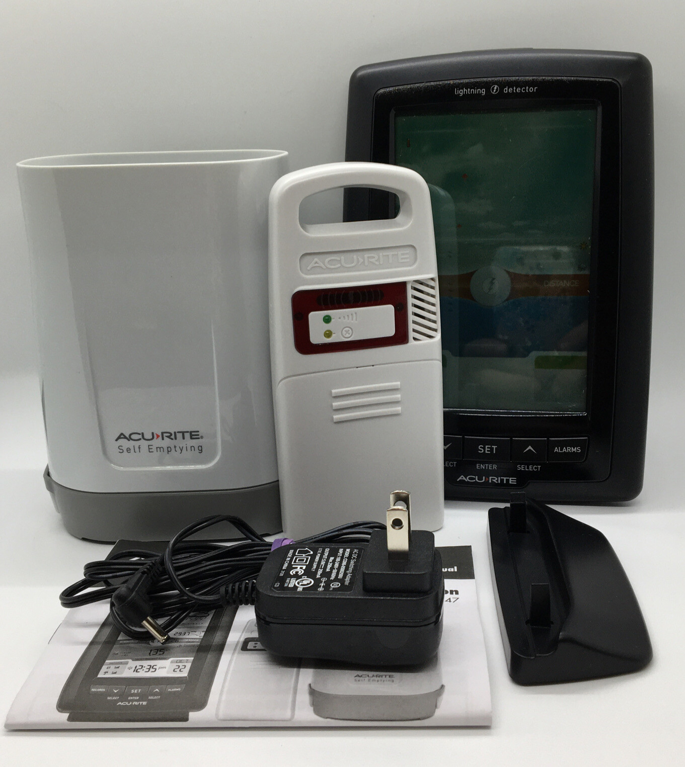 ACURITE 01021MCB Weather Station w/Rain Gauge & Lightening Detection NOB