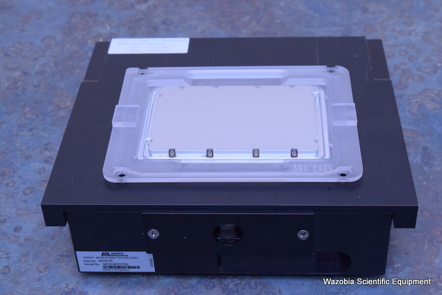ABI APPLIED BIOSYSTEMS FAST 7900HT MICROCARD CYCLER ASSY 4316725 FOR PCR THERMAL