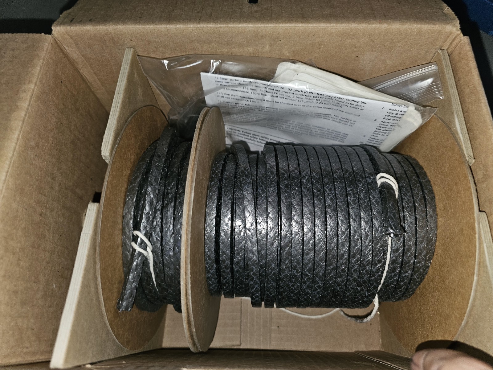 GARLOCK 212 Ultra Low Emissions, 212-ULE, 40212-2016 Size In 1/4″ 5 Lbs NEW