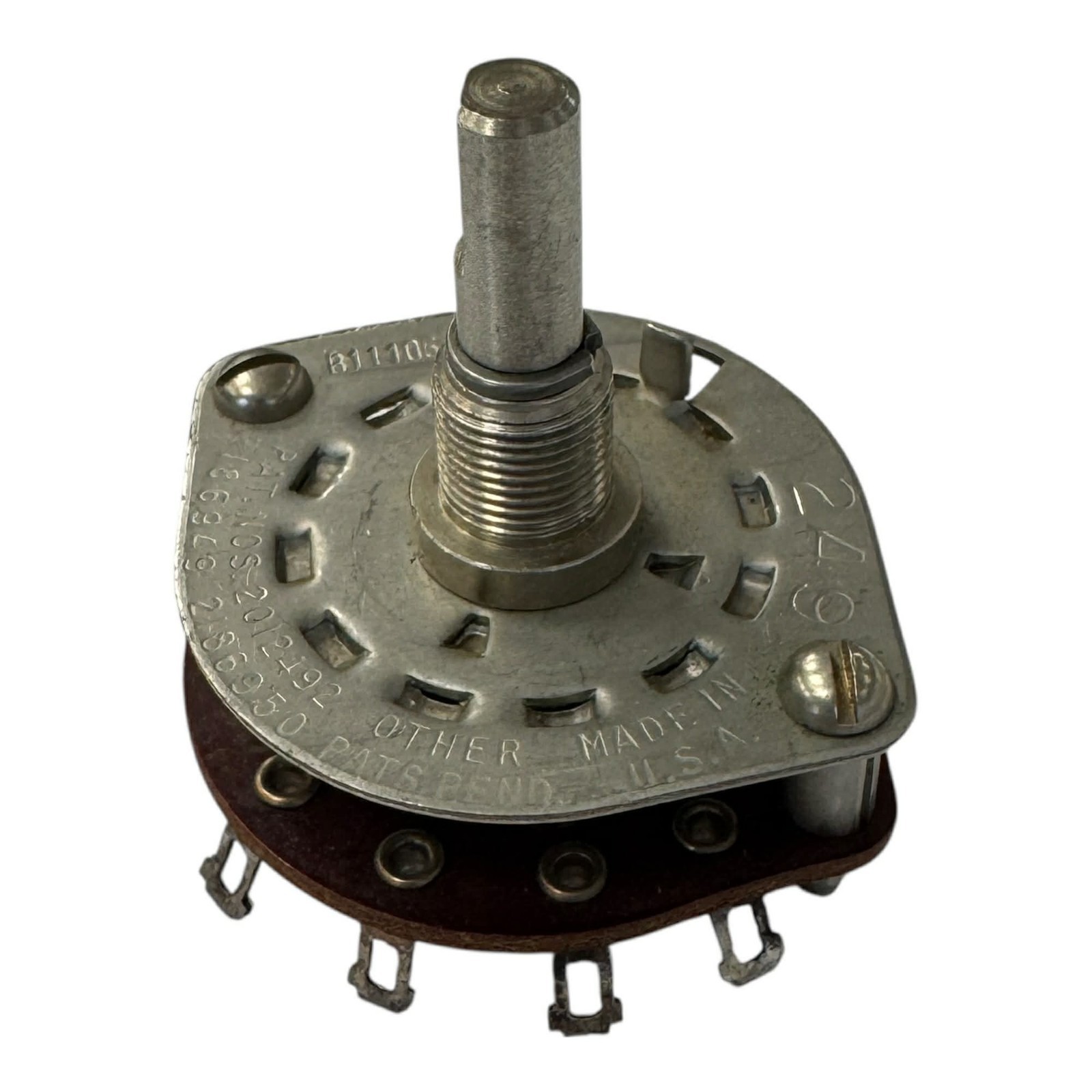 B11105-249 Rotary Switch 1 Gang 2 Section 3 Position Per Section
