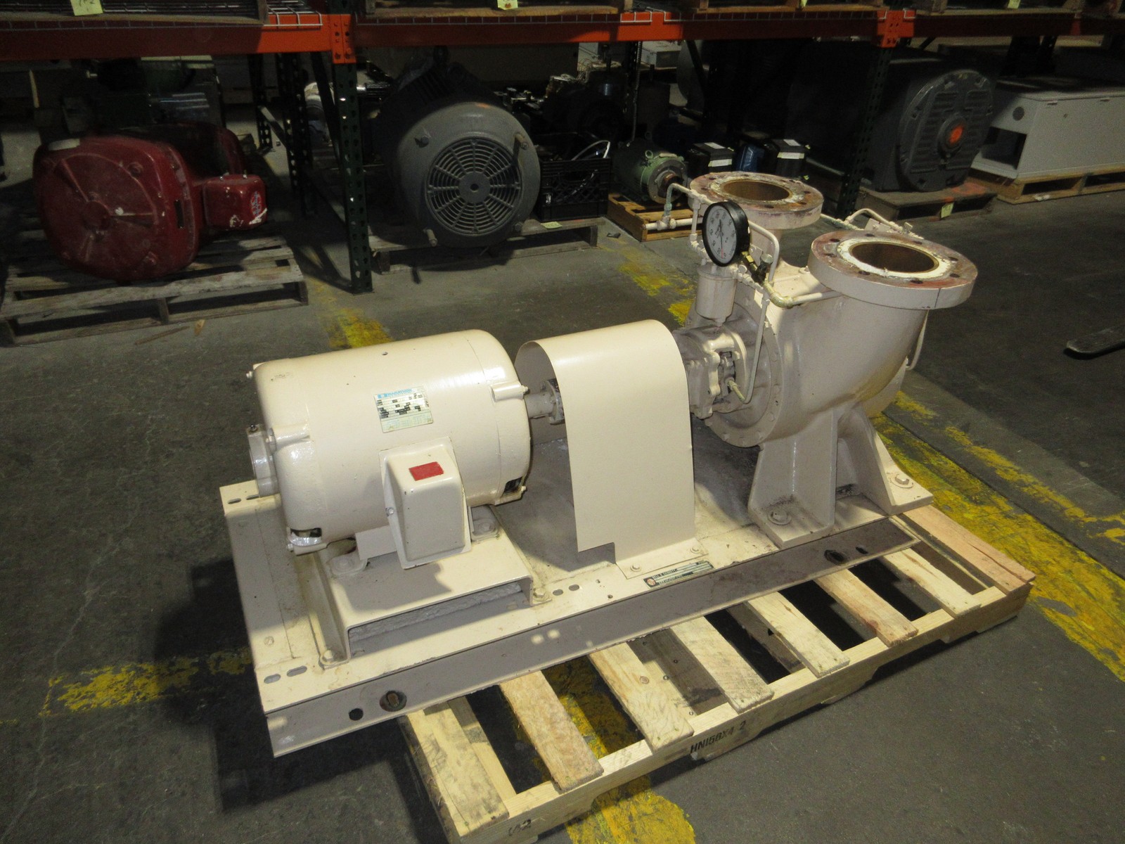 Bell & Gossett 6X6X12 Pump VSC-S 10-3/4 BFW RHR Q6290 30HP 1750RPM 540GPM Used