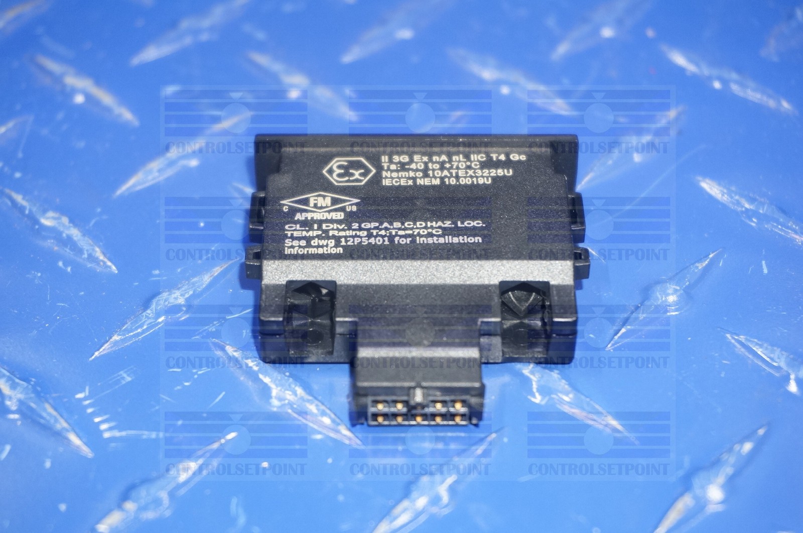 EMERSON DELTAV KL4501X1-BB1 ADDRESS PLUG #2 KL4501X1BB1 12P4983