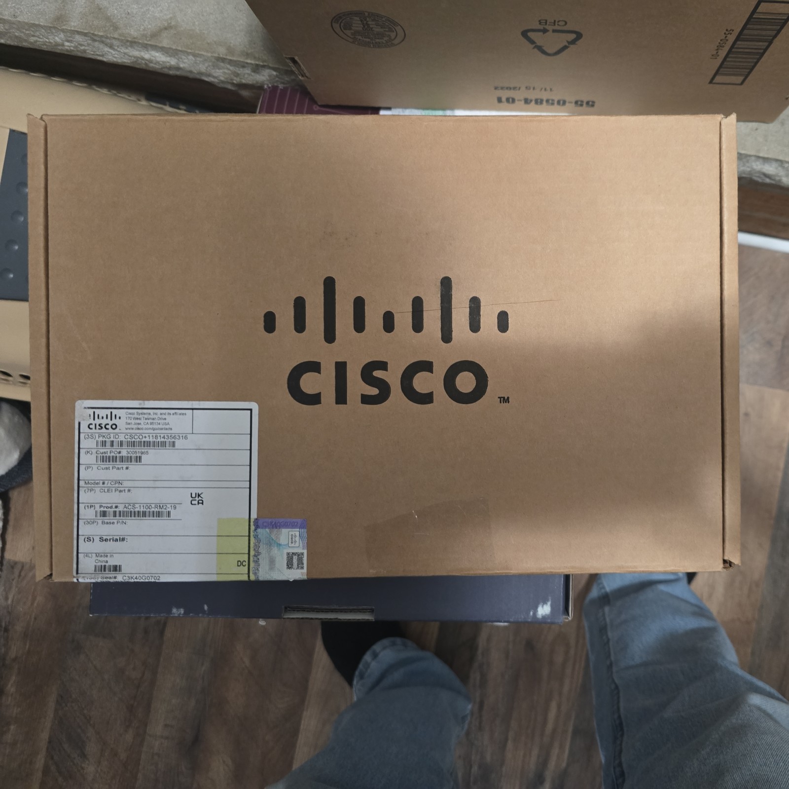 2 NEW ACS-1100-RM2-19 Hanging ear FIT FOR CISCO ISR C1111-4P