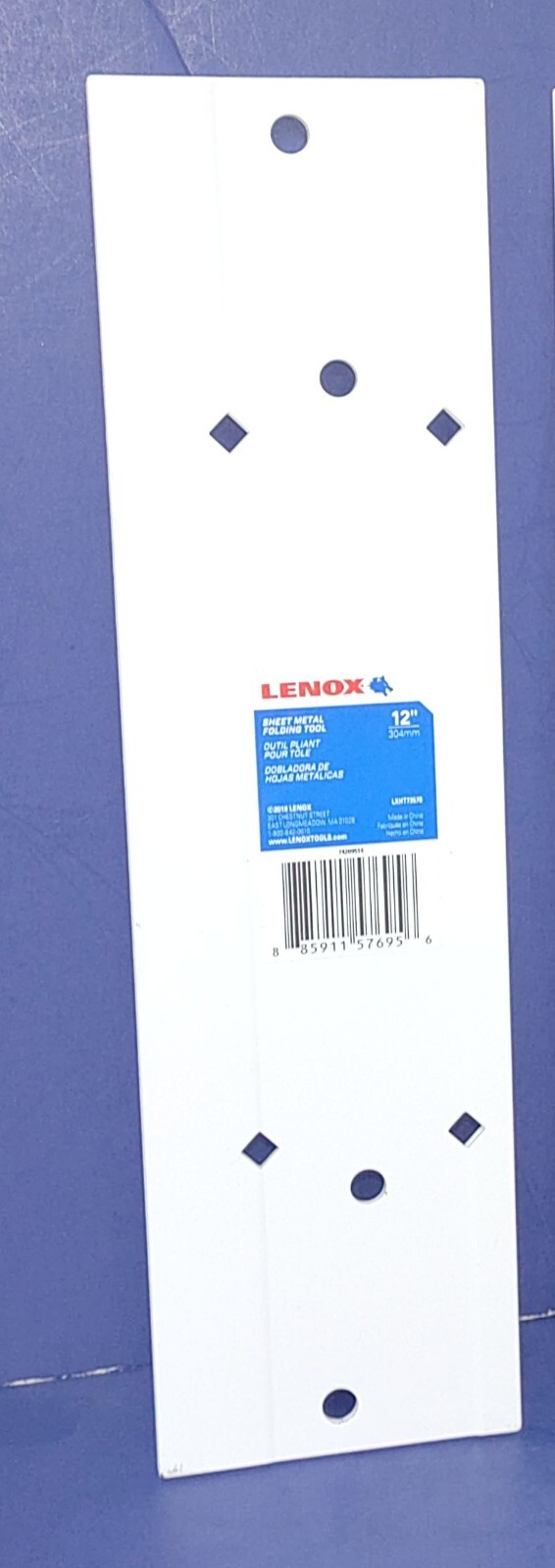 Lenox 12″ Sheet Metal Folding Tool Stamped Steel LXHT73570