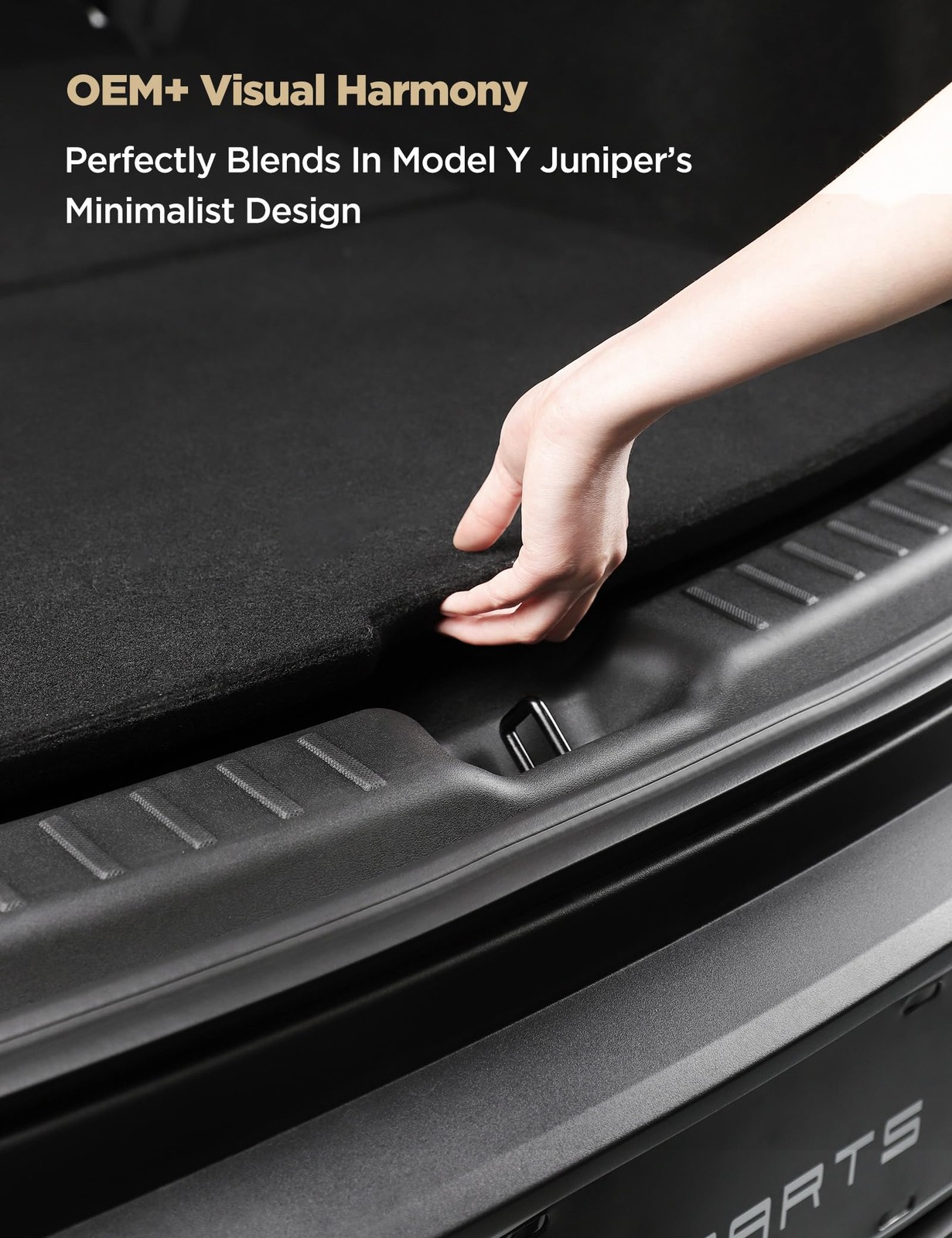 TPARTS Tailgate Threshold Cover for Tesla Model Y Juniper 2026 2025 AntiScrat…