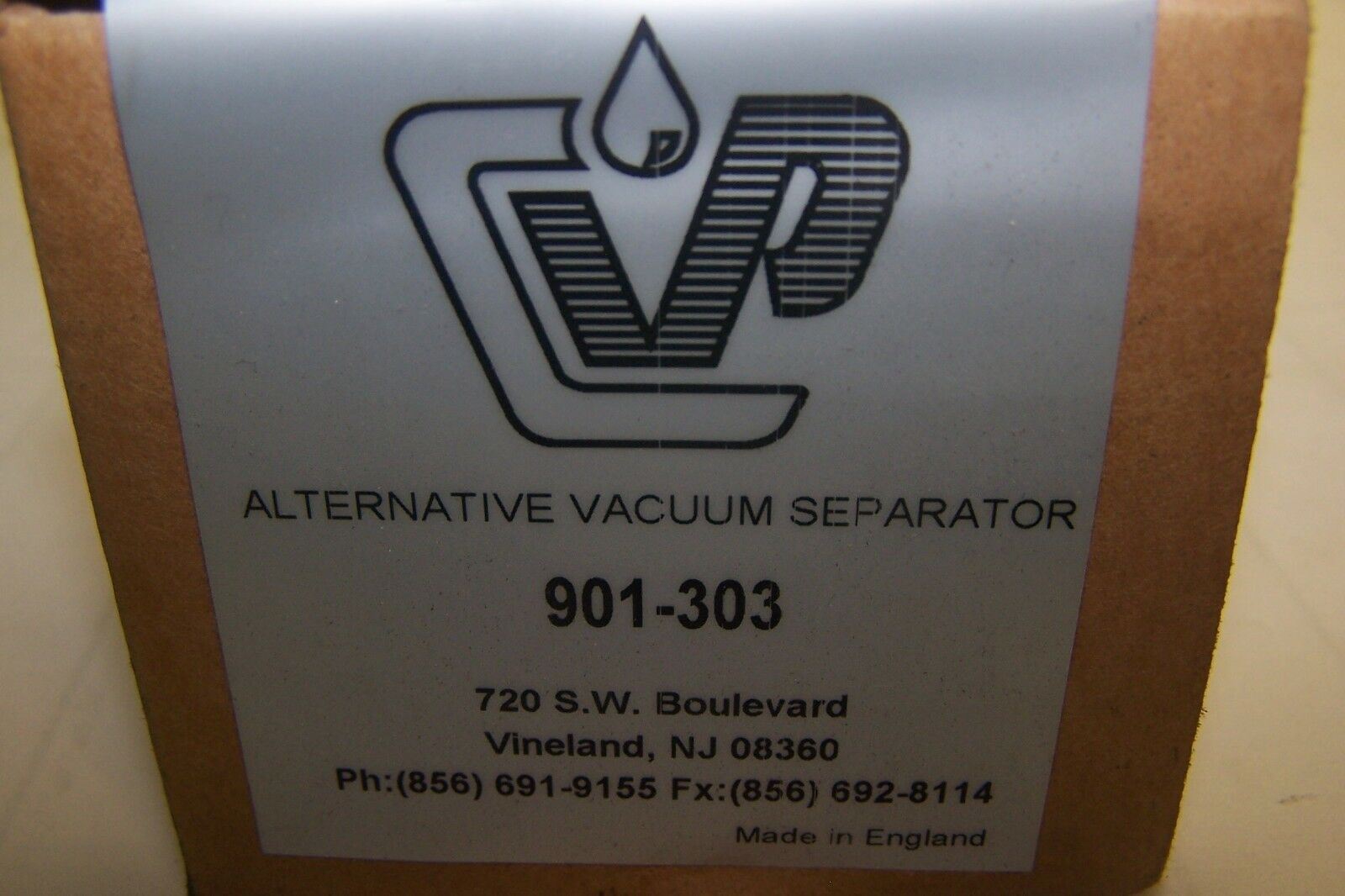 NEW ALTERNATIVE VACUUM SEPARATOR FILTER 901-303