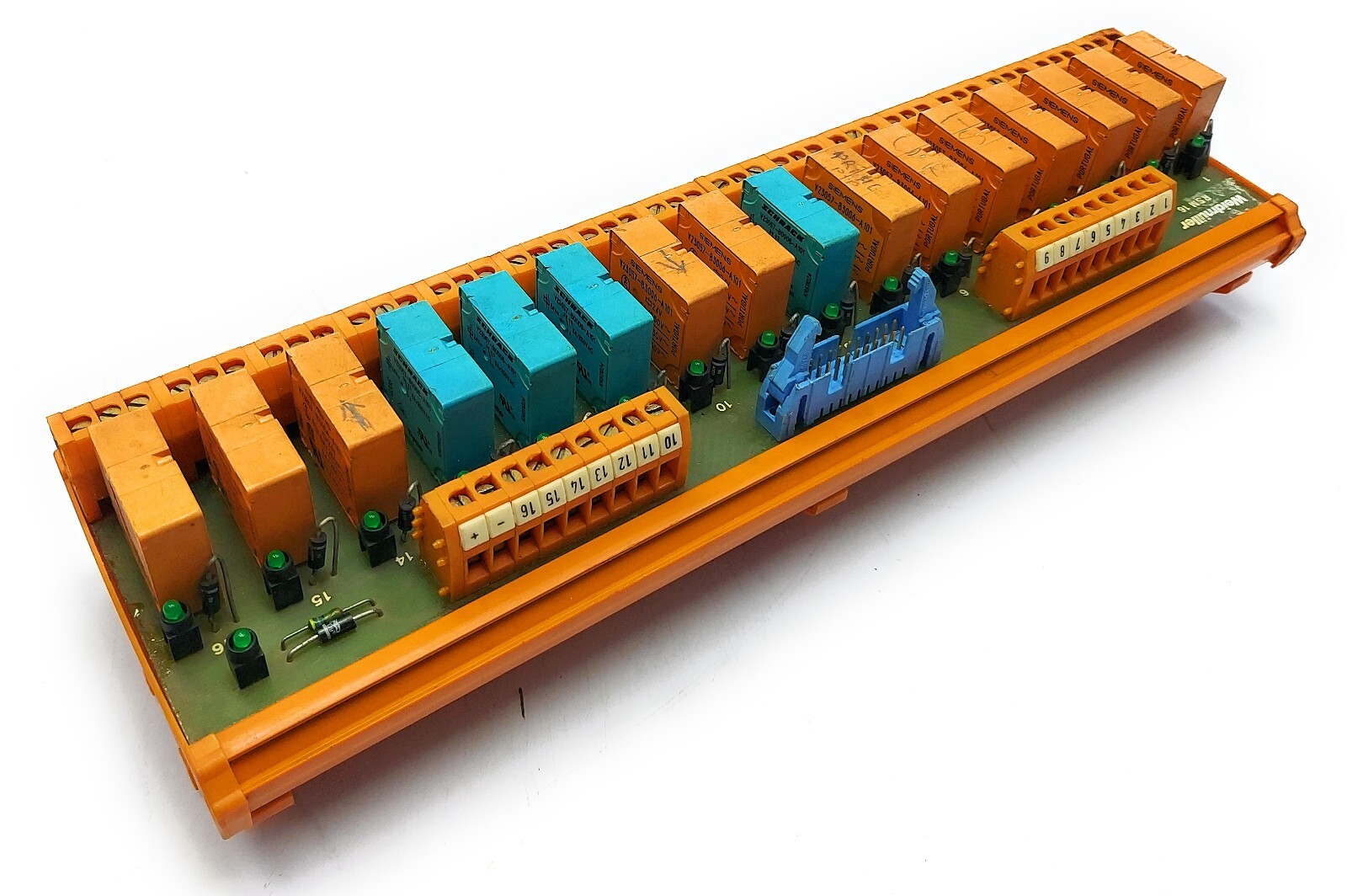 Weidmuller RSM 16R 24VDC FB20 GEM+ Terminal Block Board 805073