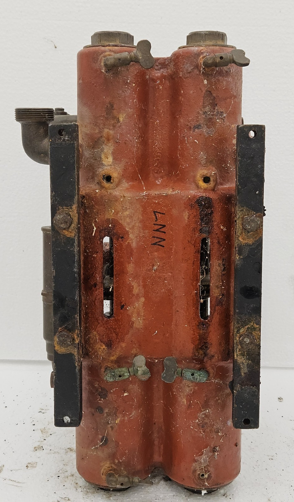 Antique Original Roberts Duplex water motor, STEAM PUMP Steam Engine Dayton Ohio