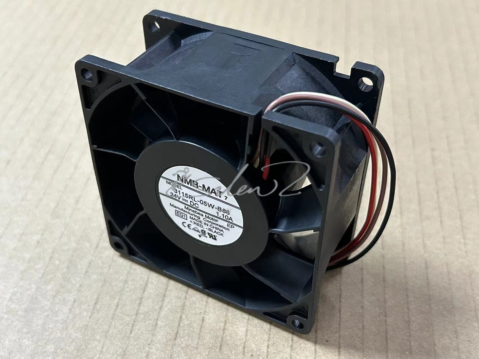 1PCS NMB-MAT 3115RL-05W-B86 24V 1.10A 8CM 4-wire inverter cooling fan
