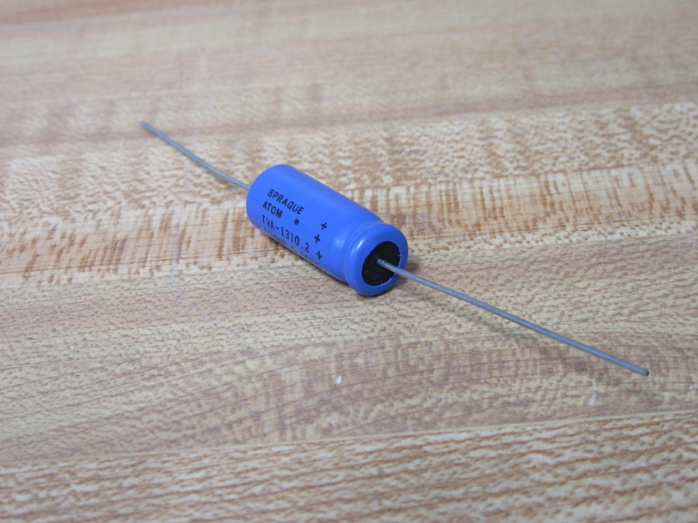 Sprague TVA-1310.2 Capacitor TVA13102 125µF, Blue (Pack of 7)