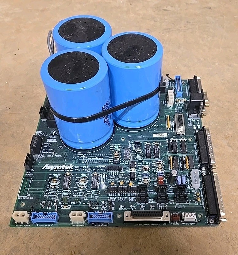 Asymtek XY Servo Interface Board 60-1211-00 w/Warranty – Free Shipping