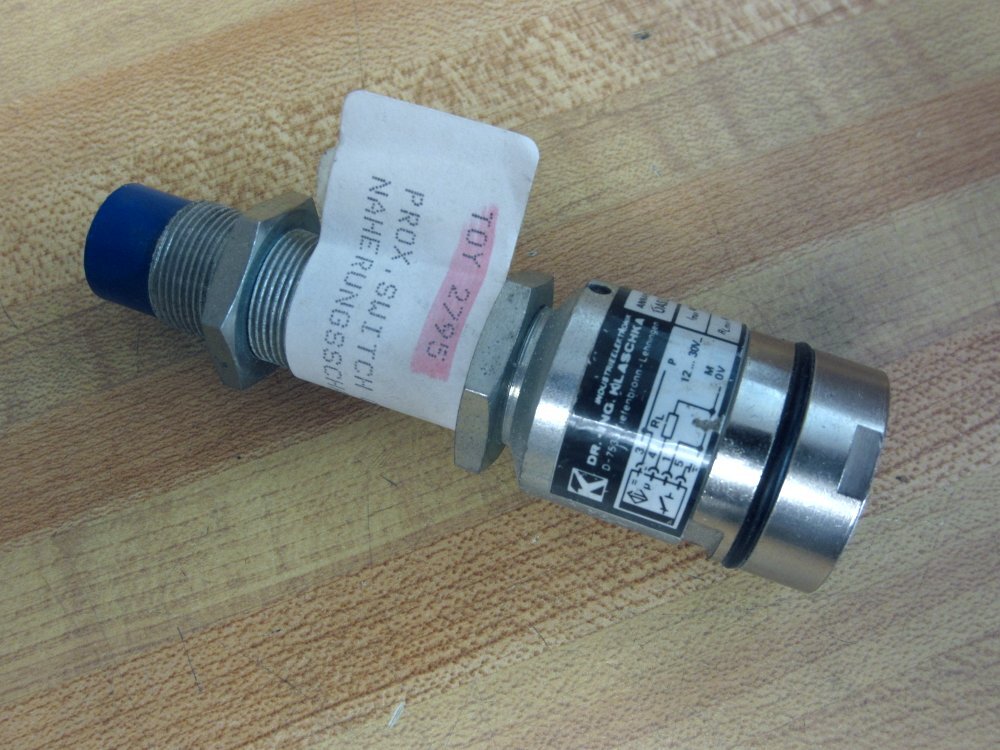Klaschka OAS/L/A-m18rg-II/e1sk Inductive Sensor OASLAm18rgIIe1sk