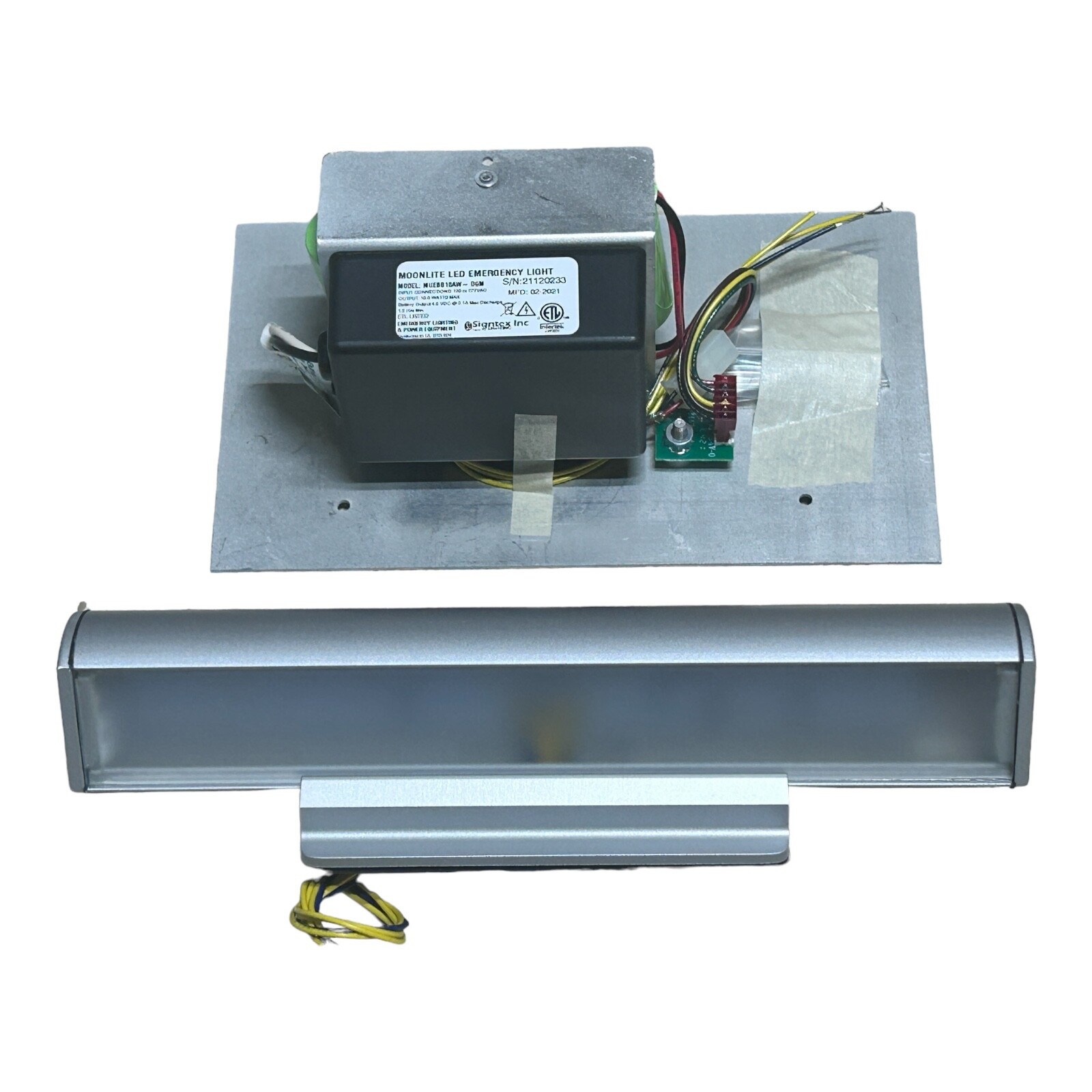 Signtex Battery Backup Moonlite LED Emergency Light MAEBB10BW-DGM 120/277VAC 10w