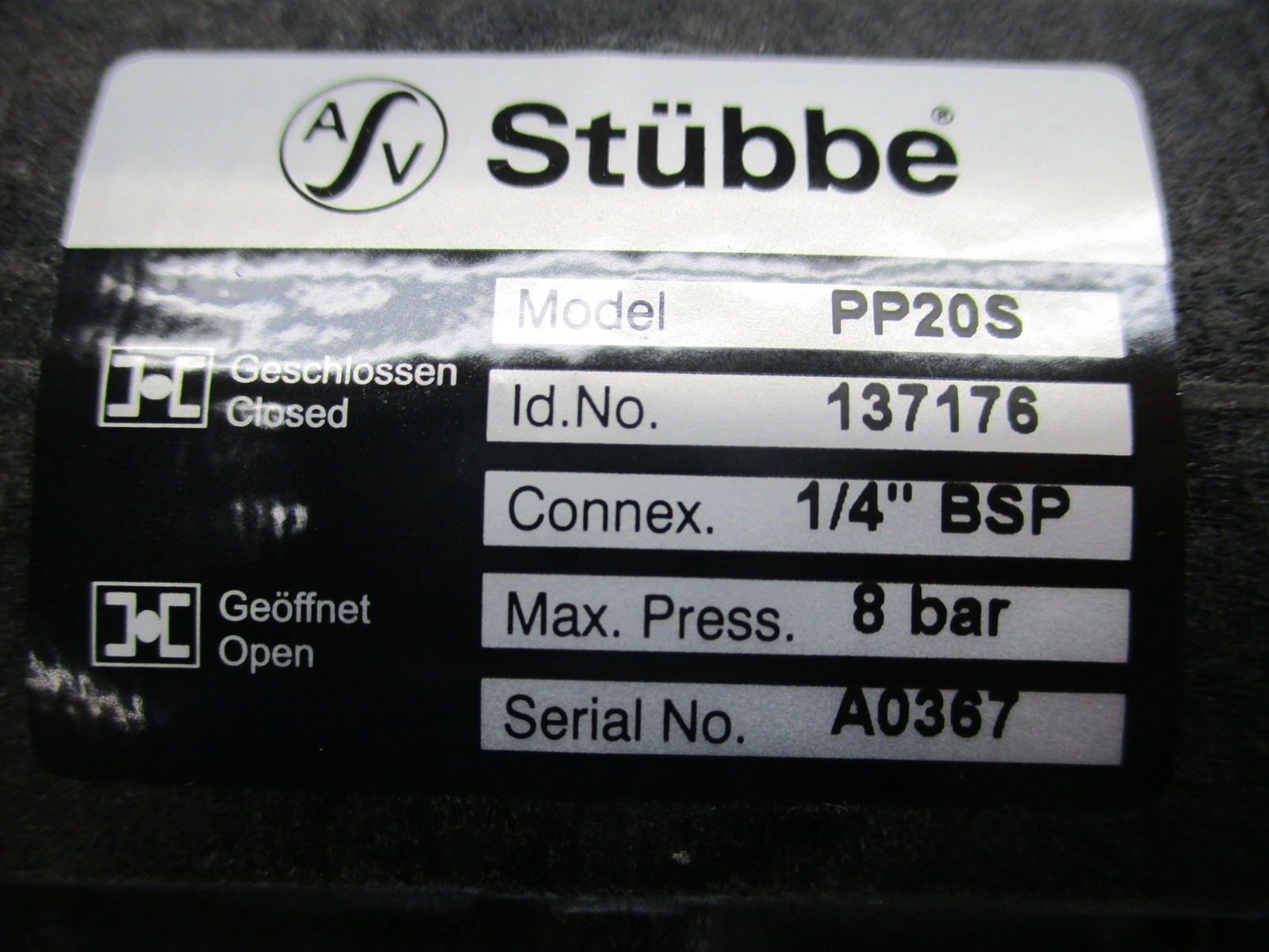 STUBBE PP20S NSMP
