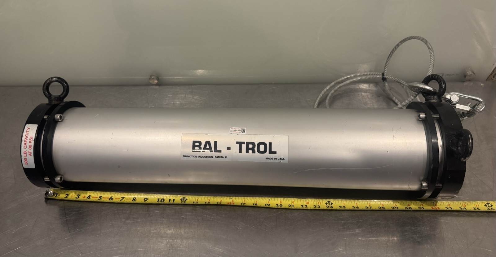 Bal-Trol PH20/4-6-SH Air Hoist Pro Air Horizontal 500LB 80 PSI NEW! SHIPS FREE!