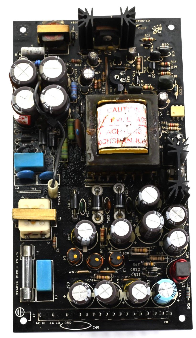 Weltronics / Condor HY-212 Power Supply Board 02-30485-0001