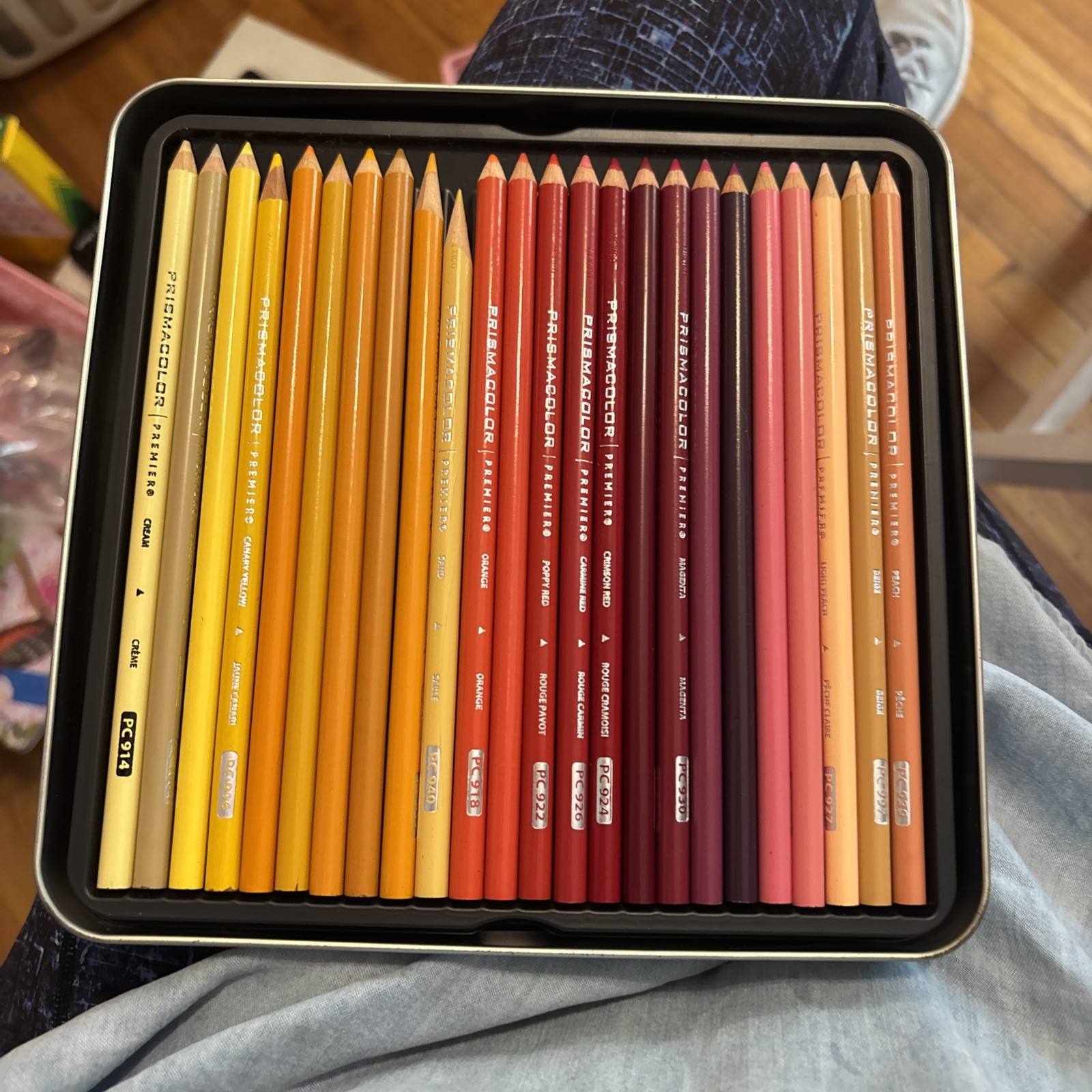 Sanford Prismacolor Premier Colored Pencils – Set of 72 pencils – used