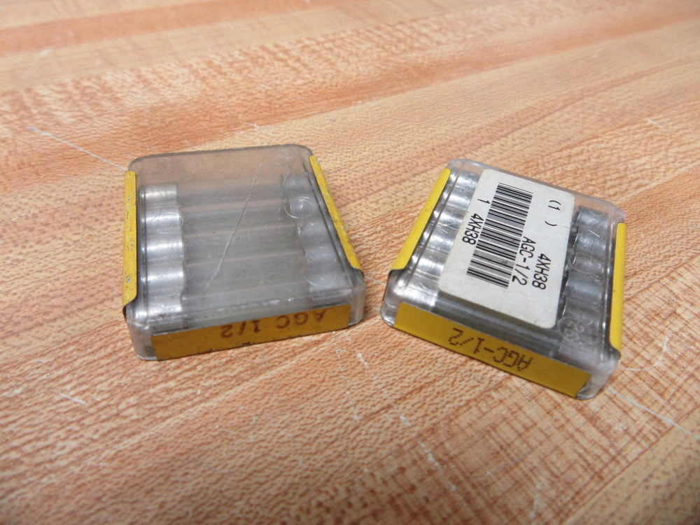 Buss AGC-1/2 Bussmann Fuse 3AG Ref 4XH38 Fine Wire Element (Pack of 30)